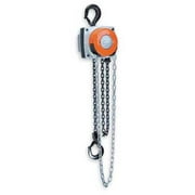 HURRICANE 5631A Low Headroom Chain Hoist, 4000 lb., 20 ft.