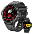 thumbnail image 1 of Smartwatch Ynwinste de 1,46" con GPS, 3 ATM, 100+ deportes, negro, 1 of 9