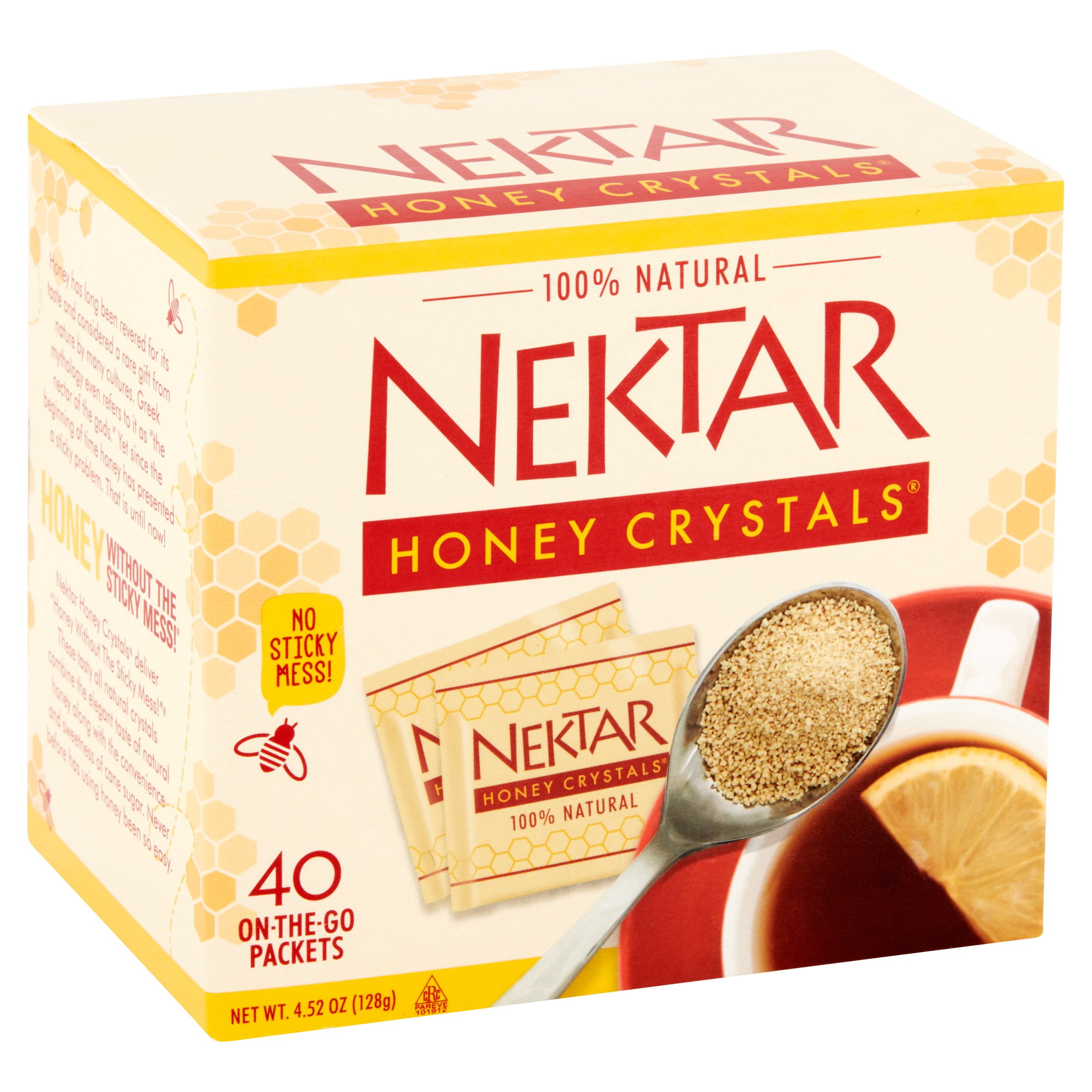 Nektar Honey Crystals, 40 count, 4.52 oz