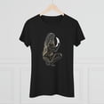 thumbnail image 5 of Moon Goddess T shirt, Luna Women's Triblend Tee, 5 of 5