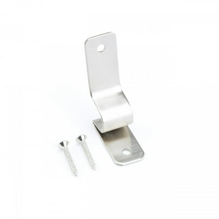 - Brushed Satin Nickel Stair Carpet Rod Bracket Holder Brackets Only