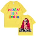 thumbnail image 1 of Camiseta de Manana Sera Bonito para mujer, ropa de calle de manga corta, Karol G Merch Music, Will Be Nice, moda de Sirena, 1 of 4