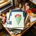 thumbnail image 6 of CaiTeLin Teachers Day Thank You Card, Small Blessing Message Card with Christmas Mid Autumn Design, Gift Card for Holiday Festival Party Celebration Daily Correspondence Use, 6 of 6