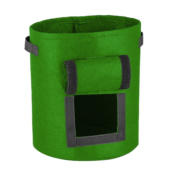 ufehgfjh 10-Pack Nonwoven Fabric Grow Bags 10 Gallon Potato Planter Breathable Fabric Pot 33 x 38 cm Durable Handles Reusable Vegetable Strawberry Tomato Container Garden