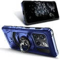 thumbnail image 2 of Nagebee Phone Case Compatible for OnePlus 10T 5G with Tempered Glass Screen Protector (Full Coverage), Full-Body Protective [Military-Grade], Magnetic Car Mount Ring Holder Heavy-Duty Case (Blue), 2 of 6