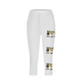 thumbnail image 4 of Pantalones de Ajuste Seco de la Moda de las Mujeres Imprimidas Leggings, Deporte de Yoga Elástico de Poliéster Elástico Respirable, 4 of 4