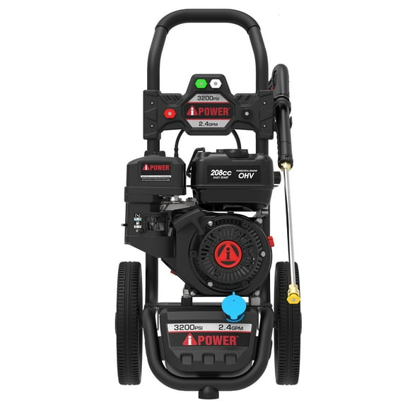 A-iPower 3,200 PSI Gas Pressure Washer with Rugged Frame and Powerful Engine – PWF3201SH