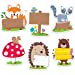 thumbnail image 3 of Woodland Friends 6" Designer Cut-Outs, 36/Pack, 3 of 9
