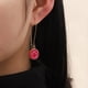 thumbnail image 4 of Sonducket 1 Pair Hanging Dangle Earring Long Accessories Jewelry Ear-drop Personality Stud Chain Female Portable Alloy Gifts Ear Exquisite Ropa, zapatos y accesorios Miscelánea Negro, 4 of 6