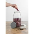 thumbnail image 2 of Kilner Glassware 5-Piece Fermentation Set, 101-Fluid Ounces Ideal for Culturing, 2 of 4