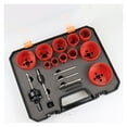 thumbnail image 7 of 19 Pcs Hole Saw Kit 19-68mm M42 Bi-Metal Hole Saw Cutter Drill Bits Set For Drilling Wood Drill ,Multi Purpose Design, 7 of 7