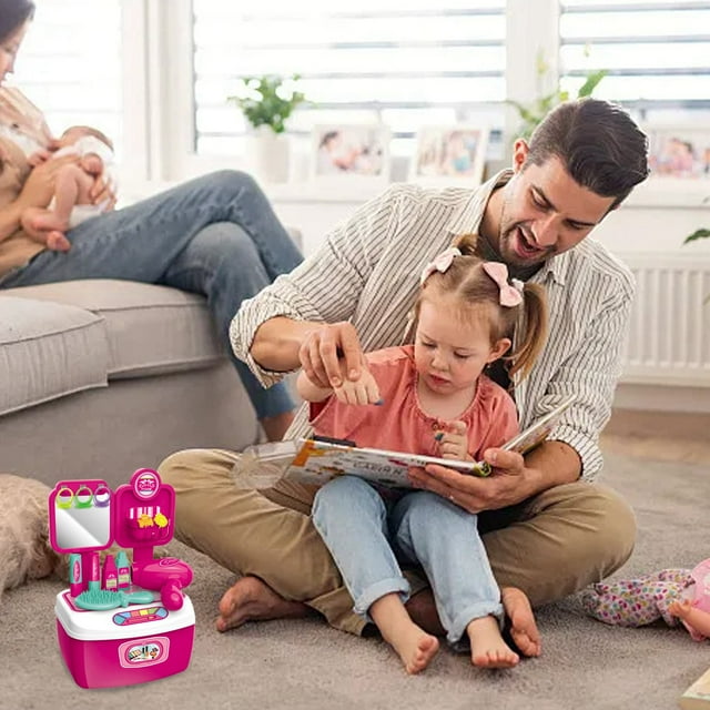 Ensemble de Jouets de Cuisine Simulation pour Enfants Casse-Tête Médecin Rangement Jouet pour Garçons et Filles