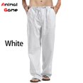 thumbnail image 1 of Pantalones anchos de lino de otoño para hombre, pantalones coreanos, ropa de calle de gran tamaño, pantalones de Yoga de primavera para hombre, ropa informal para hombre, pantalones de chándal Tan Jianjun unisex, 1 of 2
