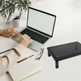 thumbnail image 1 of CUITING Adjustable Monitor Stand Riser for Desk Black Iron and Plastic 10kg Strong Bearing 3 Gears Height Adjustable, 1 of 8