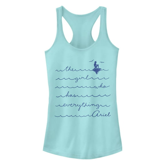 Junior's The Little Mermaid Ariel Has Everything Racerback Tank Top