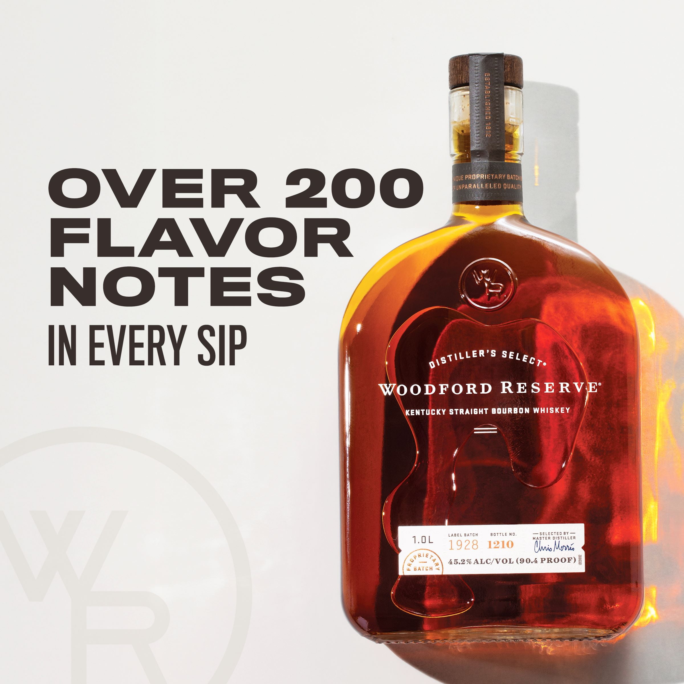 Woodford Reserve Kentucky Straight Bourbon Whiskey 750 mL 90.4 Proof