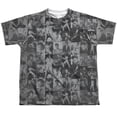 thumbnail image 2 of Elvis Presley TCB Crowd Youth Sublimated Crew T-Shirt White, 2 of 4
