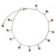 thumbnail image 1 of 2x de tobillo de campana de plata para mujer de 27 cm, tobillera, cadena de pie, danza del vientre Zulema Tobilleras Campana Pequeña Plata, 1 of 8