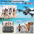 thumbnail image 3 of Eurhowing I3 PRO RC Drone, 4K HD Dual Camera Drone, FPV WIFI Foldable Obstacle Avoidance Quadcopter with 2 Batteries & Brushless Motor, 3 of 11