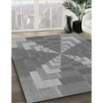 thumbnail image 3 of Ahgly Company Machine Washable Indoor Rectangle Transitional Ash Gray Area Rugs, 2' x 5', 3 of 7