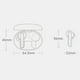 thumbnail image 4 of Auriculares inalámbricos HAYLOU T60 BT5.2 Auriculares mini de carga rápida, 4 of 8