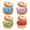 4pcs*b, variant on Yippzo Crying Dumpling Squishy Stress Ball, Jumbo Rainbow Mystery Squishy Bun Sensory Toys, Soft Squeeze Toys for Adults, Party Favors