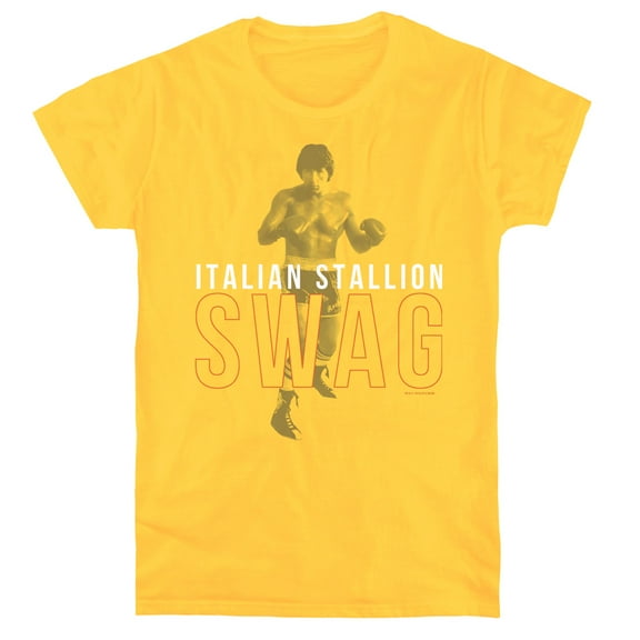 Rocky Stall T-Shirtion Swag Women's T-Shirt Yellow