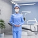 thumbnail image 1 of Conjunto de uniforme de enfermera perfecl Azul Talla M, 1 of 8