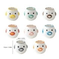 thumbnail image 3 of Huayishang Egg Separator for Raw Eggs Clearance, Upgrade Egg Yolk White Separator Food Grade Ceramics Egg Sperator Tool for Kitchen Gadget Cooking Tool Egg Strainer Mayonnaise Kitchen Gadgets Blue, 3 of 9