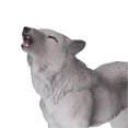 thumbnail image 4 of 2pcs Howling Wolf Action Figure Figurines Toys Howling Wolf Animal Model Educational Presents for Kids, 4 of 4
