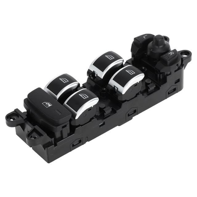Interruptor de ventana eléctrica Unique Bargains No.31415674 para el lado del conductor delantero izquierdo para Volvo S60 XC60 Negro