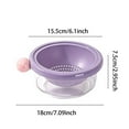 thumbnail image 2 of Food Drain Washing Bowl Fruit Vegetable Strainer Container Handle Berry Vegetable Washer Kitchen, 2 of 8