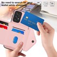 thumbnail image 2 of Allytech Galaxy A53 5G Wallet Case with Hand Wrist, Luxury PU Leather Shockproof RFID Blocking Cards Slots Stand Magnetic Closure Phone Case Cover for Samsung Galaxy A53 5G, Pink, 2 of 8