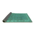 thumbnail image 2 of Ahgly Company Indoor Rectangle Oriental Turquoise Blue Traditional Area Rugs, 4' x 6', 2 of 4