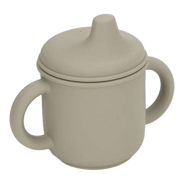 Vaso de Entrenamiento Jadeshay de Silicona a Prueba de Derrames para Niños Pequeños