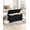 Black, variant on 39.4" Storage Chest, Wooden Lift-Top Bench Trunk with 2 Hinges, Shoe Bench Organizer, Black