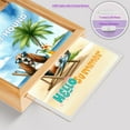 thumbnail image 4 of Basset Hound Hello Summer Beach Theme with Sunglasses and Tropical Cocktail Acrylic Plaque with Wood Photo Frame Box Bassets Dog Breed Lovers Gifts Idea Light Box - 00009, 4 of 5