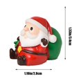 thumbnail image 3 of Xihbxyly Liquidación de Verano Muñecos de Navidad Paisajes Navideños Escena de Nieve Decoración Lindo And Interesante Muñeco de Nieve Pequeño Resina Adecuado para Regalos de Atmósferas Festivas, 3 of 6
