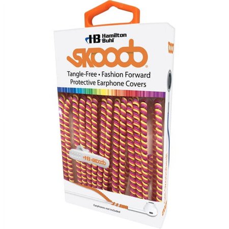 UPC: 0681181626267 | HamiltonBuhl Skoob Tangle Free Earbud Covers – Yellow  Purple  & Pink
