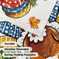 thumbnail image 7 of Sm:)e Pumpkin Turkey Maple Leaf Thanksgiving Garden Flag 12 x 18 Inch, Double-Sided Printing, Outdoor Welcome Decor for Yards, 7 of 7