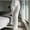 White, variant on Womens Crochet Cover Up Pants Sheer Mesh High Waist Casual Knit Summer Swimsuit Coverup Beach Pants