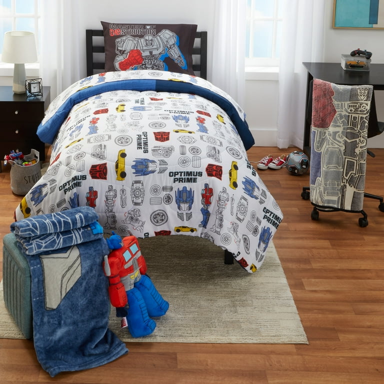 Transformers Kids Comforter and Pillowcase, 2-Piece Set, Twin/Full