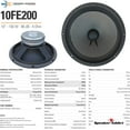 thumbnail image 3 of FaitalPRO 10FE200 10" Professional Woofer 4 Ohm, 3 of 9