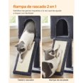 thumbnail image 4 of Árbol para Gatos con 3 Postes y Cueva Gris Antracita, 4 of 8