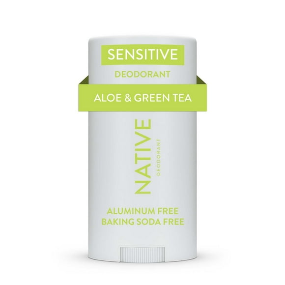 Native Sensitive Deodorant, Aloe & Green Tea, Aluminum Free