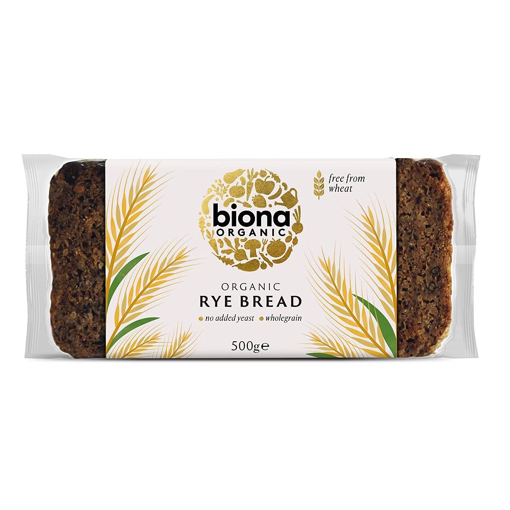 Buy Biona Organic Rye Bread 500g (Pack of 6) Online at Lowest Price in India. 446485295