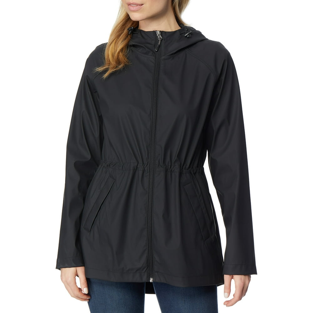 360Air 360Air Women's Stretch Coated Rubber Rain Jacket