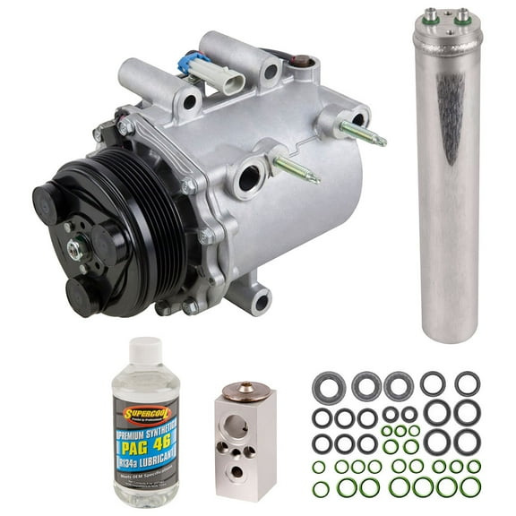 For Buick Rendezvous CXL OEM AC Compressor w/ A/C Repair Kit - BuyAutoParts