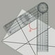 thumbnail image 5 of Protractor de Regla Plegable, Escala Clara Geometra de Superficie Esmerilada Regla de Medición de 5.5 Pulgadas para la Escuela, 5 of 8