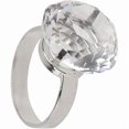 thumbnail image 1 of wonima44 Simulated Wedding Ring Props Decorative Engagement Ring Decorations for Anniversaries Parties Lightweight Unique Prop for Proposals Wedding Photo Shoots, 1 of 1
